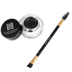 Waterproof Brow Pencil & Gel Set for Natural Look