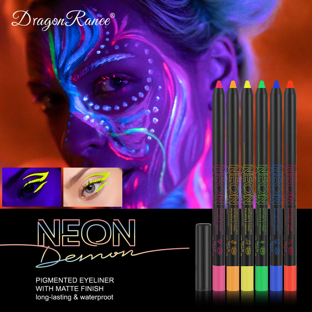 6-Pack Fluorescent Eye and Face Paint Pens