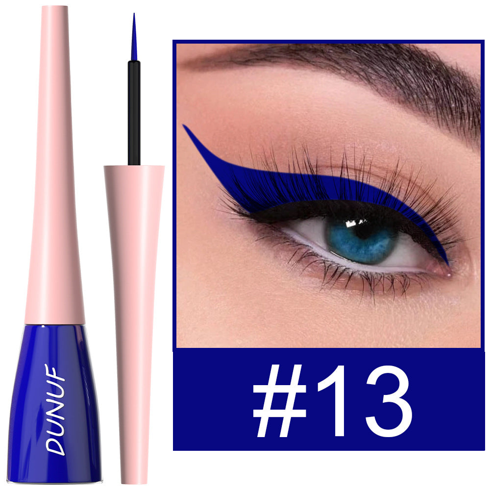 18-Color Long-Lasting Waterproof Liquid Eyeliner Pen