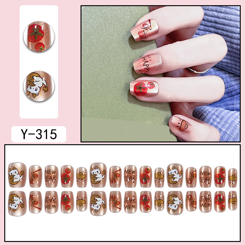 Y7 Removable Fall Nails Tips