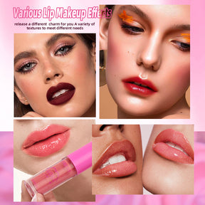 Moisturizing Lipstick and Lip Oil Set