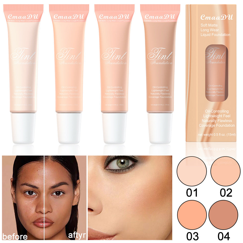 4-Color Foundation and Concealer Set