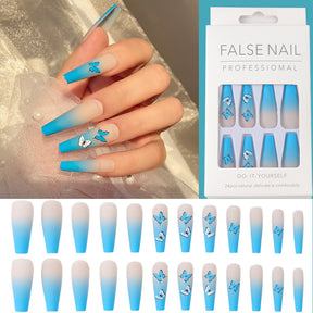 Removable Nail Extensions, Elegant Ballet Style