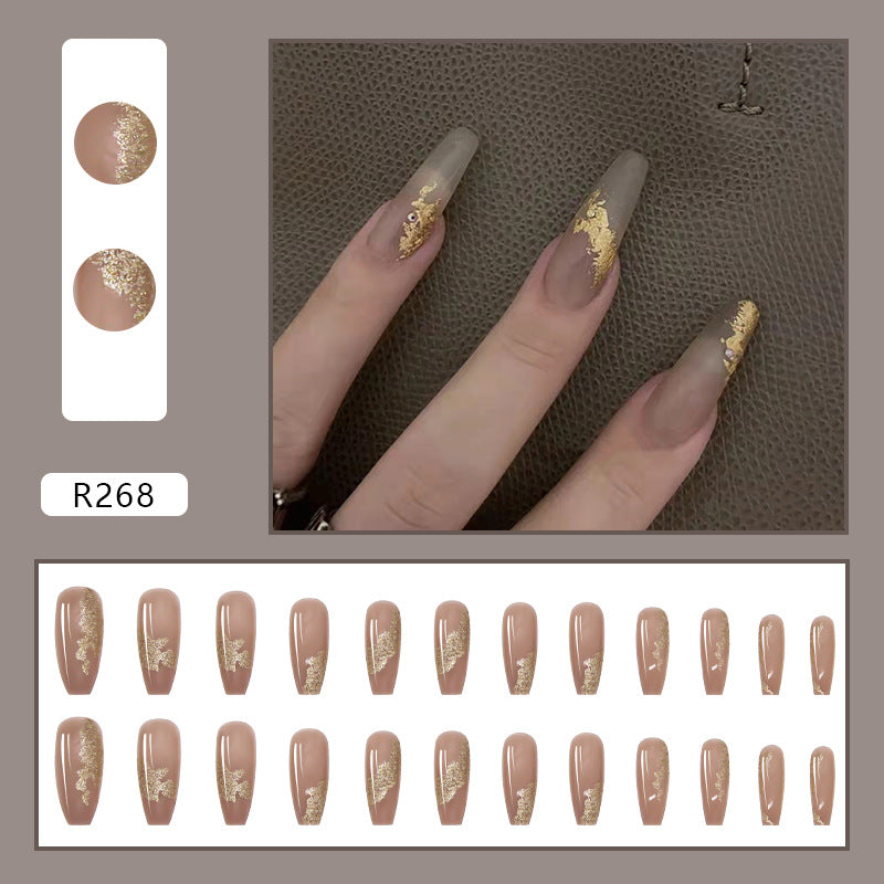 Chic Fall Nails: Reusable Ballet Nail Wraps for Instant Glamour