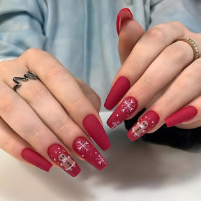 Christmas Press-On Nail Tips