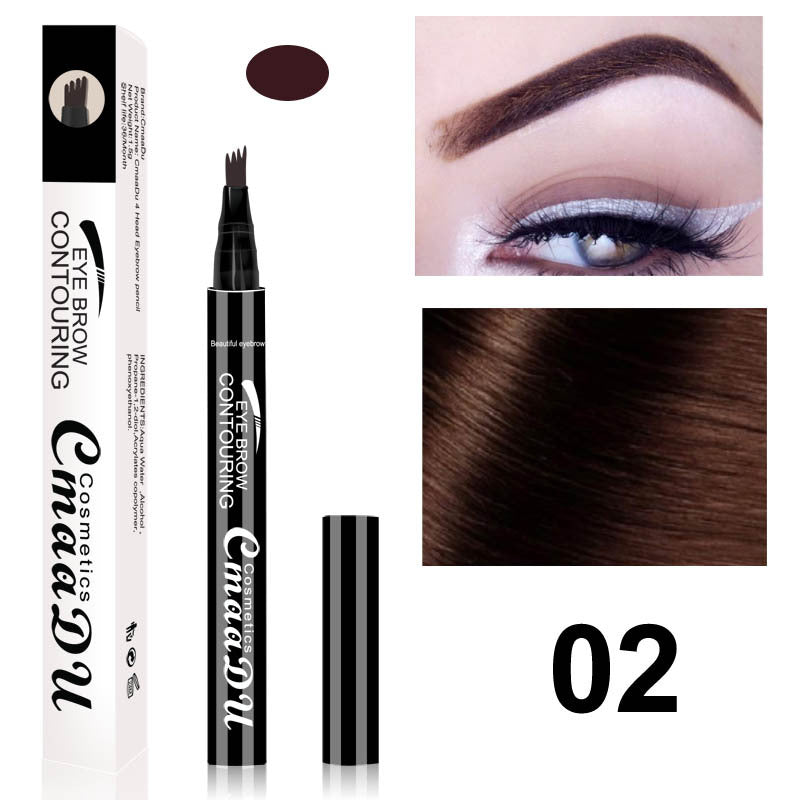 4-Tip Brow Pencil for Precise Brows