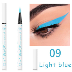 12-Color Long-Lasting Waterproof Liquid Eyeliner