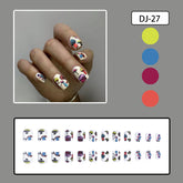 Vintage Indian Style Ready-to-Wear Nail Art TipsTags