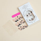 New Arrival Almond-Shaped Nail Tips with Water Diamonds and Stars