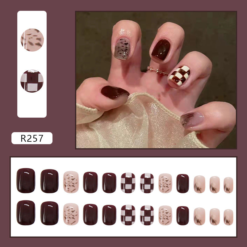 Chic Fall Nails: Reusable Ballet Nail Wraps for Instant Glamour