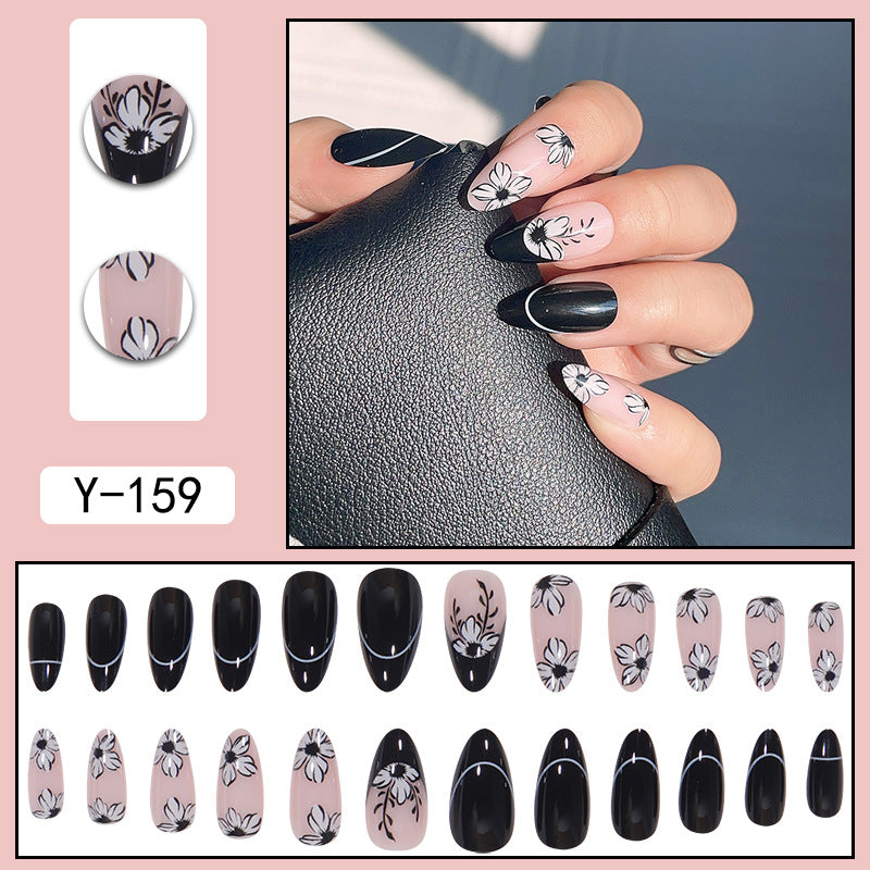 Short INS Style Nail Tips for Chic Manicures