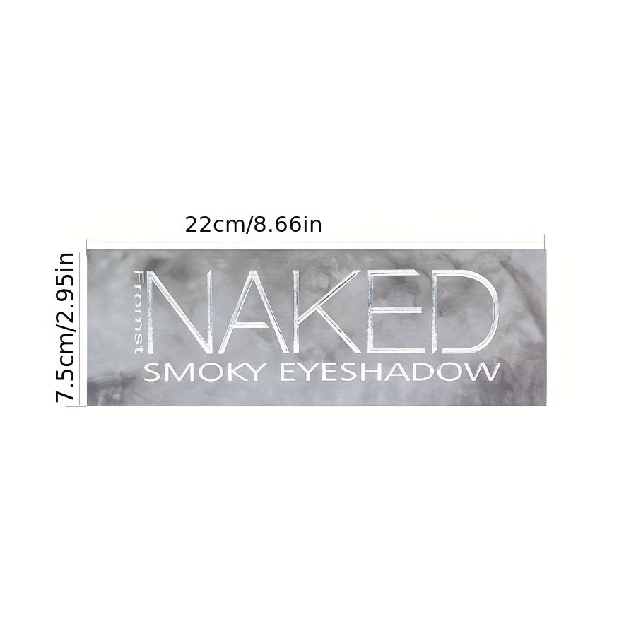 12-Color Smoky Eye Shadow Palette - Matte & Shimmer