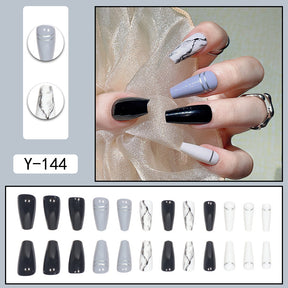 Short INS Style Nail Tips for Chic Manicures