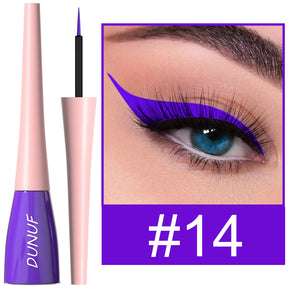 18-Color Long-Lasting Waterproof Liquid Eyeliner Pen