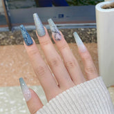 Removable Long Sweet & Cool Nail Extensions