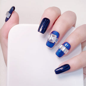 Chic Handmade Violet Hepburn Fall Nails, Stylish and Versatile Nail Patches