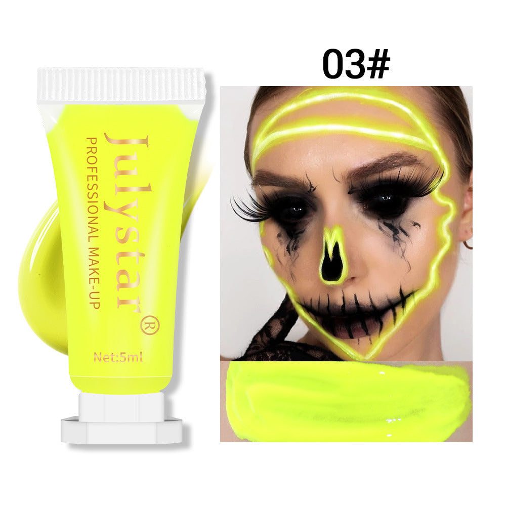 Water-Soluble Fluorescent Face and Body Paint