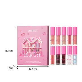 Moisturizing Lipstick and Lip Oil Set