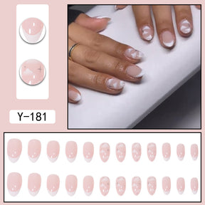 Short INS Style Nail Tips for Chic Manicures