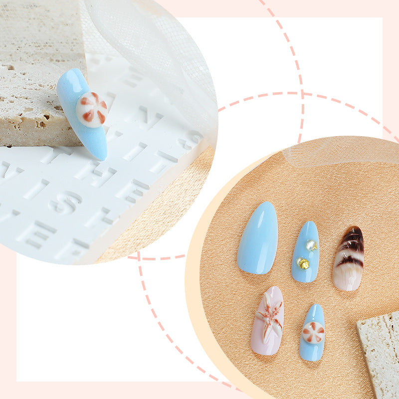 Almond Shape 3D Resin High-Quality Nail Tips