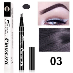 4-Tip Brow Pencil for Precise Brows