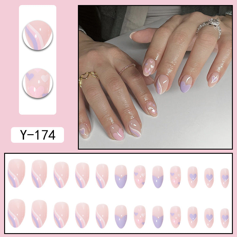 Short INS Style Nail Tips for Chic Manicures