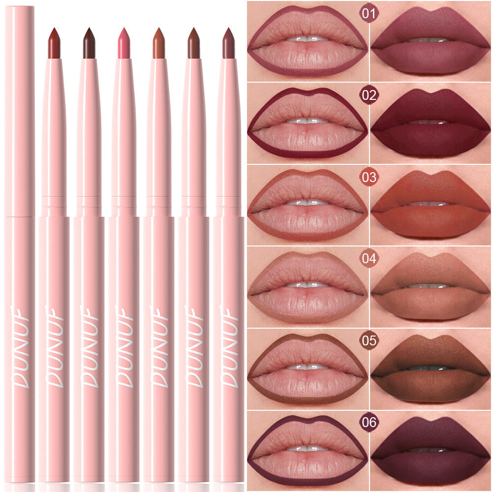 6-Piece Velvet Matte Lip Liner Set