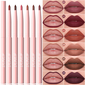 6-Piece Velvet Matte Lip Liner Set