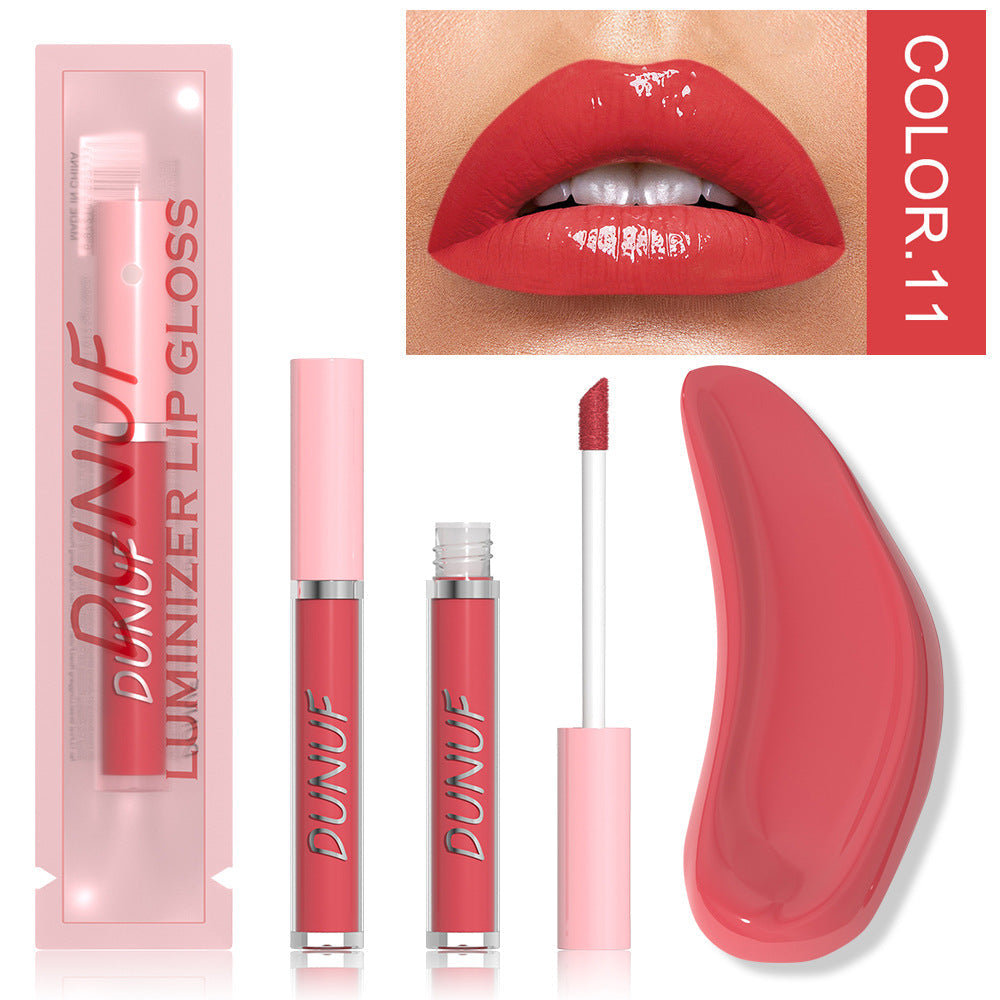 16-Color Hydrating Mirror Finish Lip Gloss