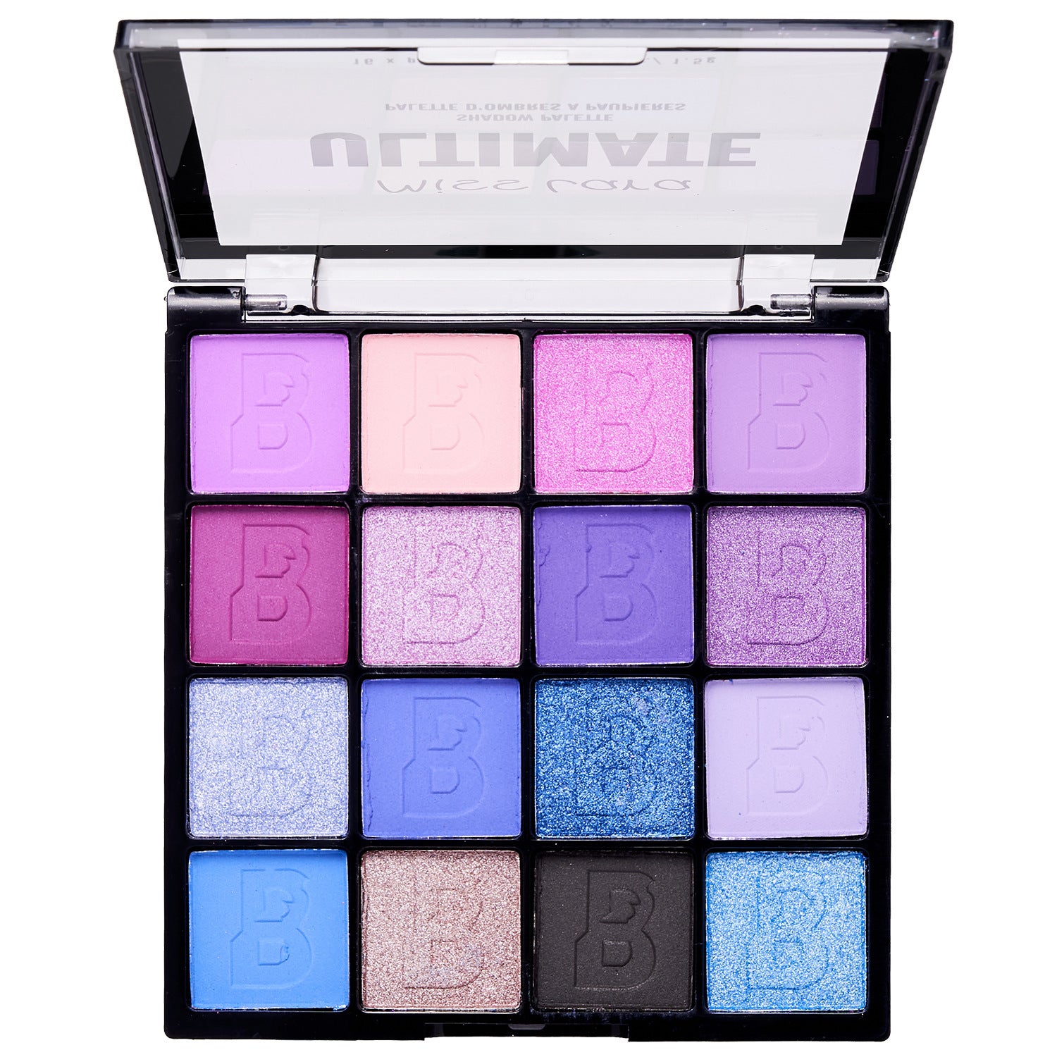 16-Color Vibrant Matte and Shimmer Eyeshadow Palette