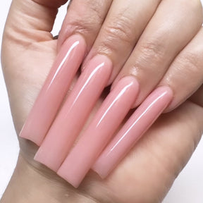 Pink Ballet-Inspired Long Fall Nails 24-Piece Wholesale Set