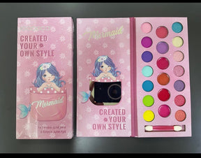 21-Color Mermaid Shimmer & Matte Eye Shadow Palette