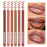 6-Color Lip Liner Set - Define Full Lips