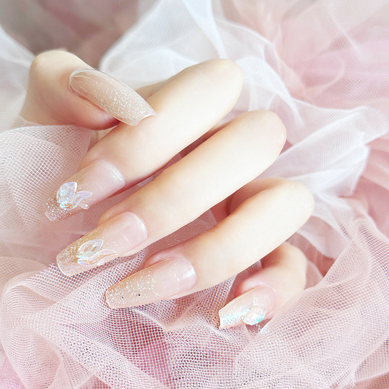 Sparkling Nail Stickers - Sweet & Cool Removable Nails