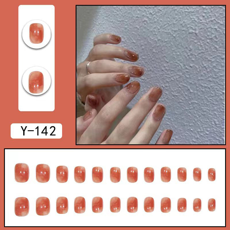 Short INS Style Nail Tips for Chic Manicures