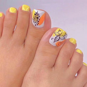 Removable Fall Toe Nails - Wholesale Press-On Nail Tips