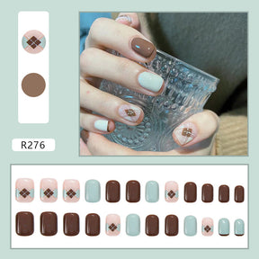 Chic Fall Nails: Reusable Ballet Nail Wraps for Instant Glamour