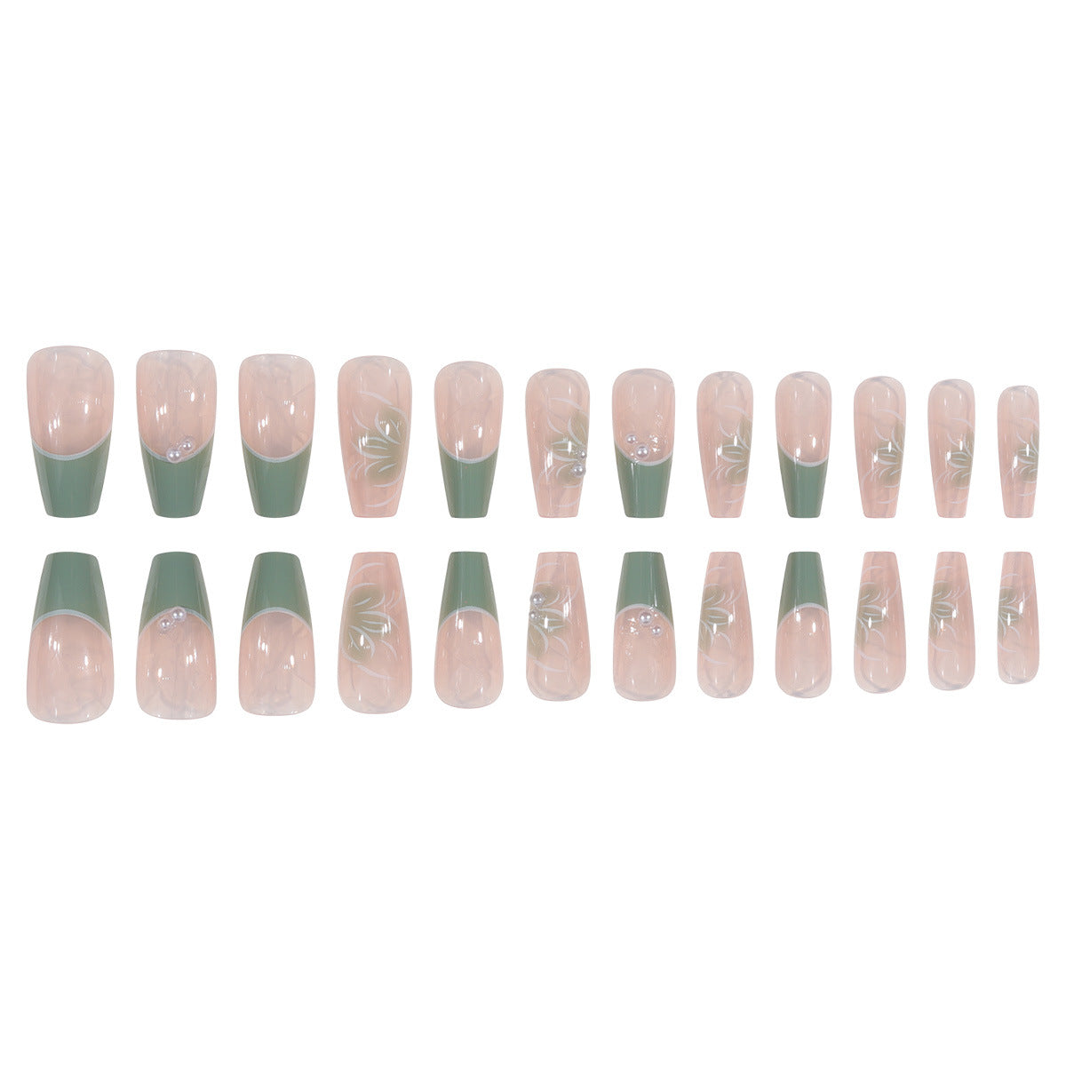 Charming Ballet-Inspired Detachable Nail Art