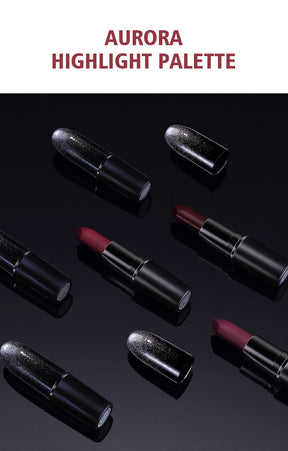 6-Color Matte Lipstick Set - Long-Lasting