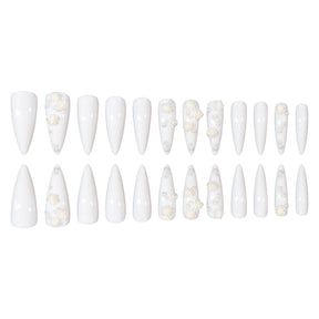 Best-Selling Solid Color Rhinestone Nail Tips, Detachable