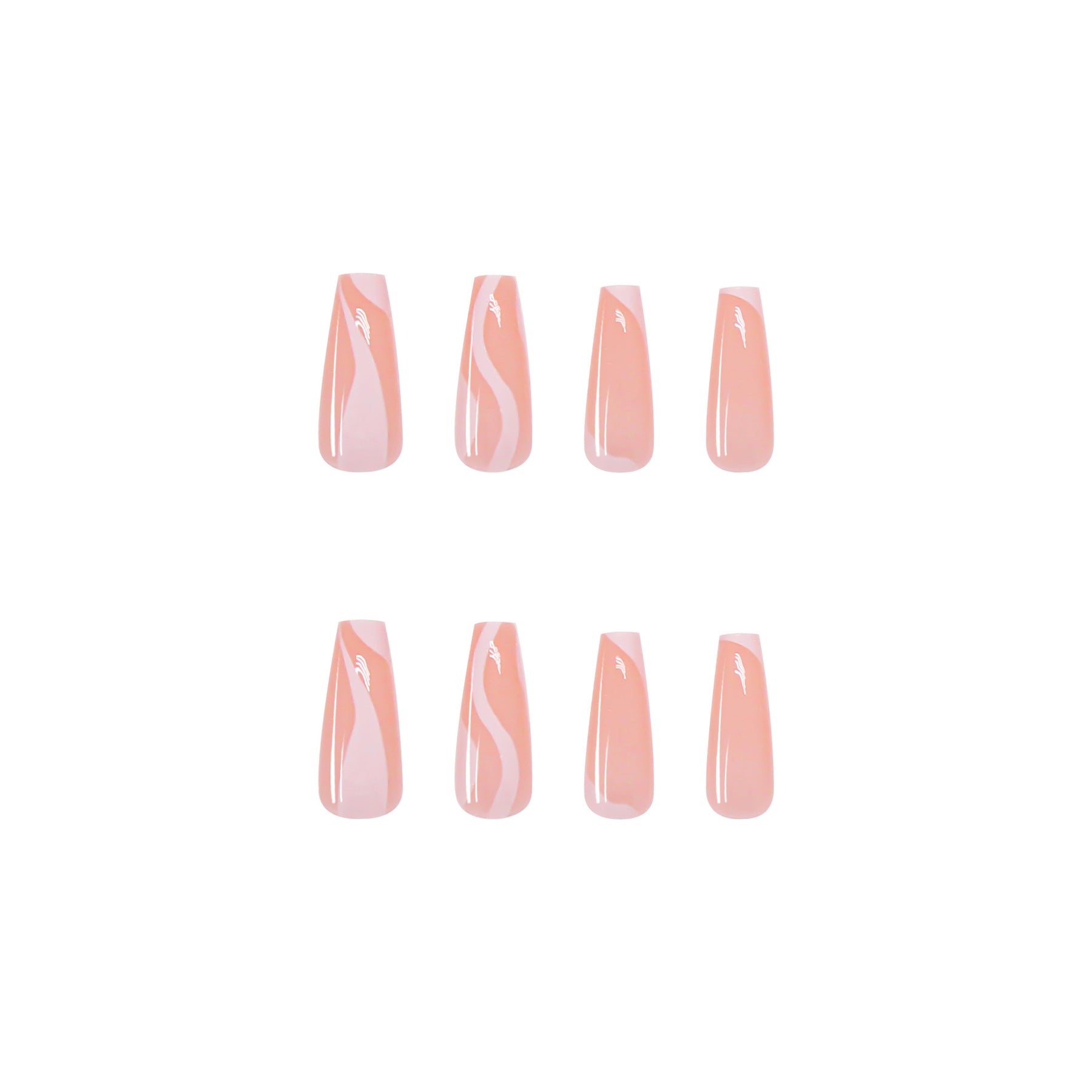 Detachable Long Ballet Nails, Reusable Nail Tips