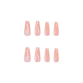 Detachable Long Ballet Nails, Reusable Nail Tips