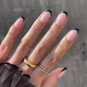 French Style Removable Nail Tips for Elegant Look