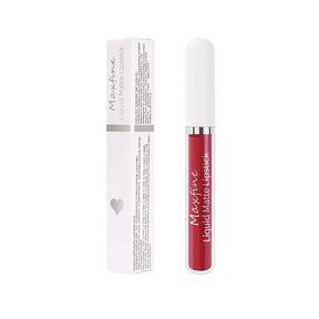 High-Pigment Matte Liquid Lipstick - Long-Lasting, Waterproof, Hydrating