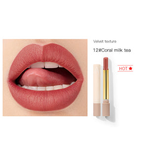 16-Color Velvet Matte Lipstick Set, Soft and Smooth