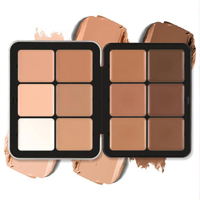 12-Color Blush Palette - Matte & Shimmer, High-End Finis