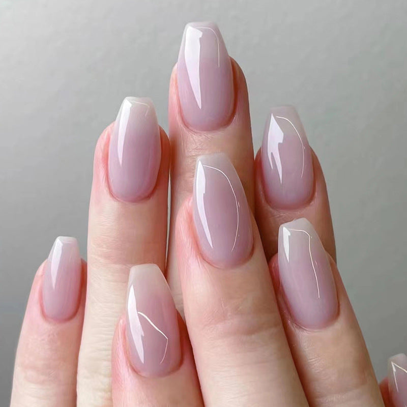 Short Ballet Aurora Barbie Pink Nails, Summer Trend