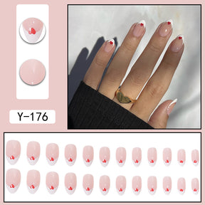 Short INS Style Nail Tips for Chic Manicures