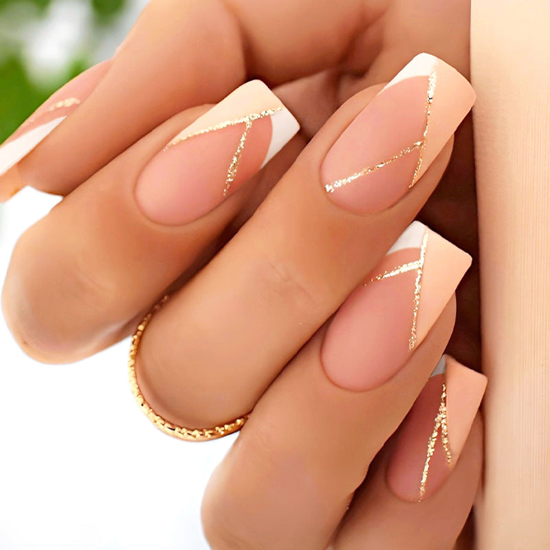 Mid-Length French Nails - Simple and Luxe