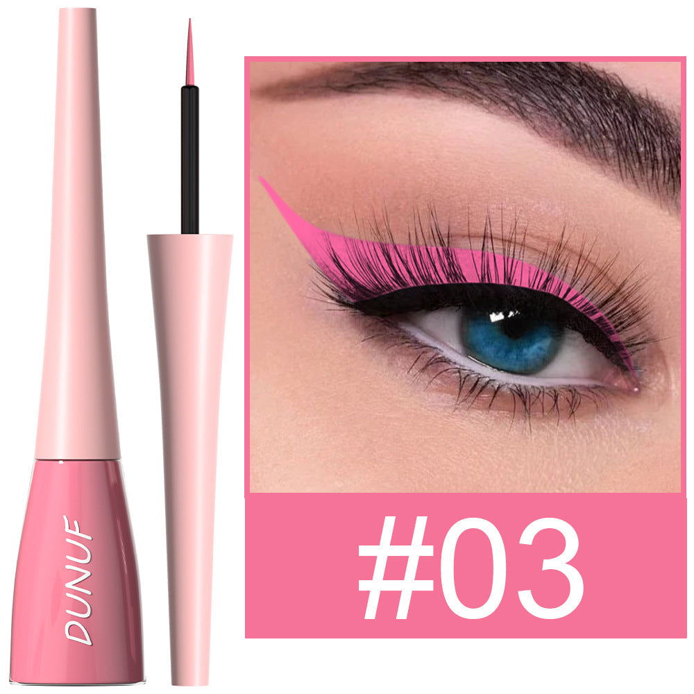 18-Color Long-Lasting Waterproof Liquid Eyeliner Pen